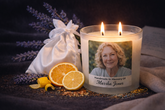 Custom Remembrance Candle (Large – 9 oz)
