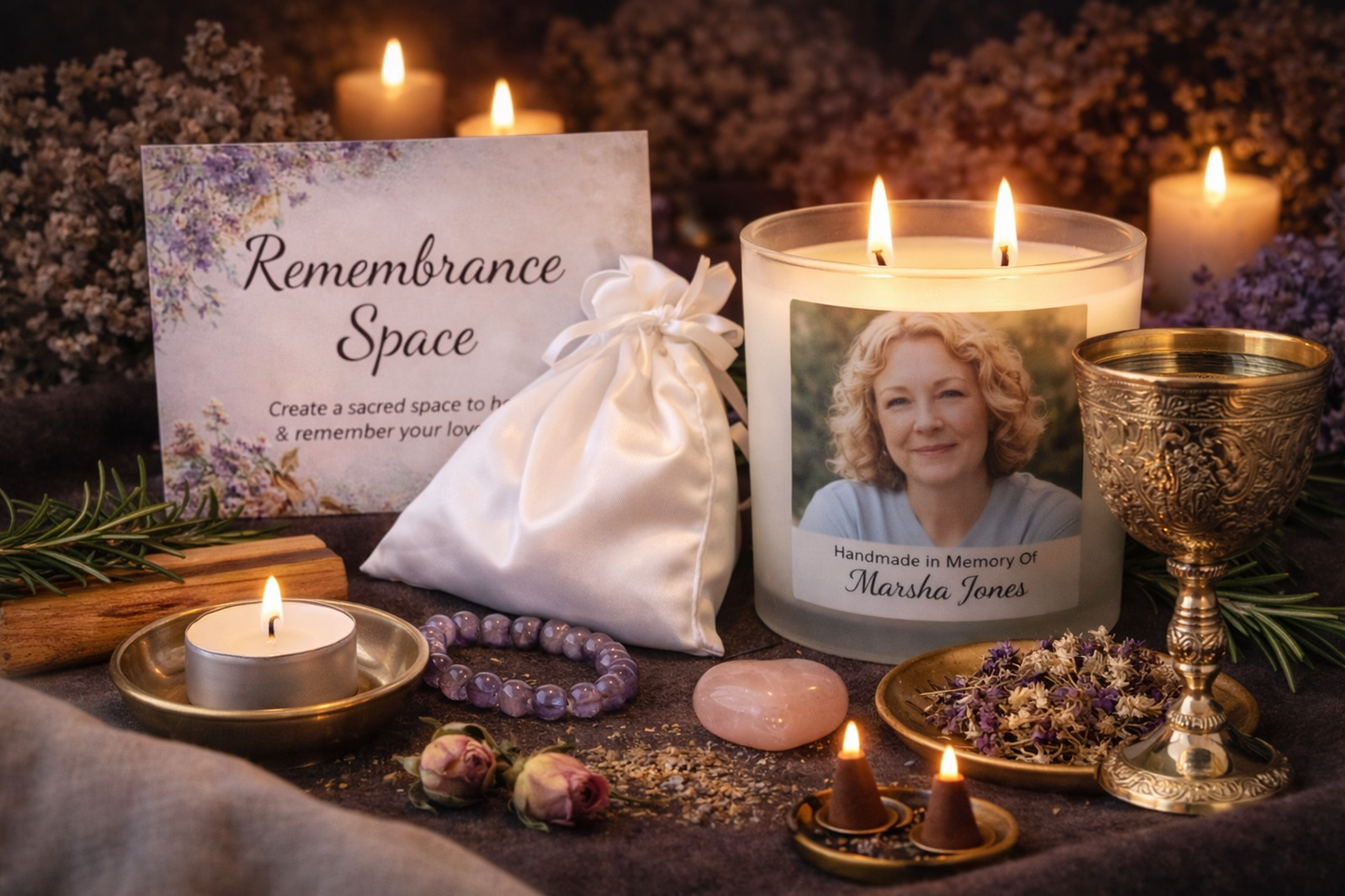 Custom Remembrance Space Kit – Bronze Goblet